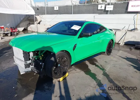 2024 BMW M4 Competition xDrive z USA, uszkodzony, nr VIN WBS43AZ03RCP96796